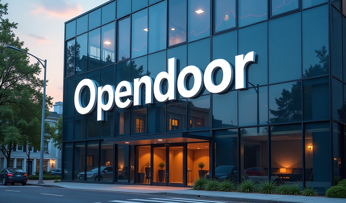 Opendoor stock soars 14% amid Wall Street buzz, nearing 52-week highs.